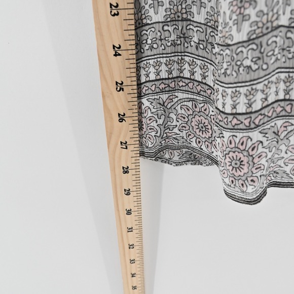 Joie Womens Astor Silk Sleeveless Top Size S Beaded Embroidered Gray Boho‎ Tunic - Picture 4 of 10